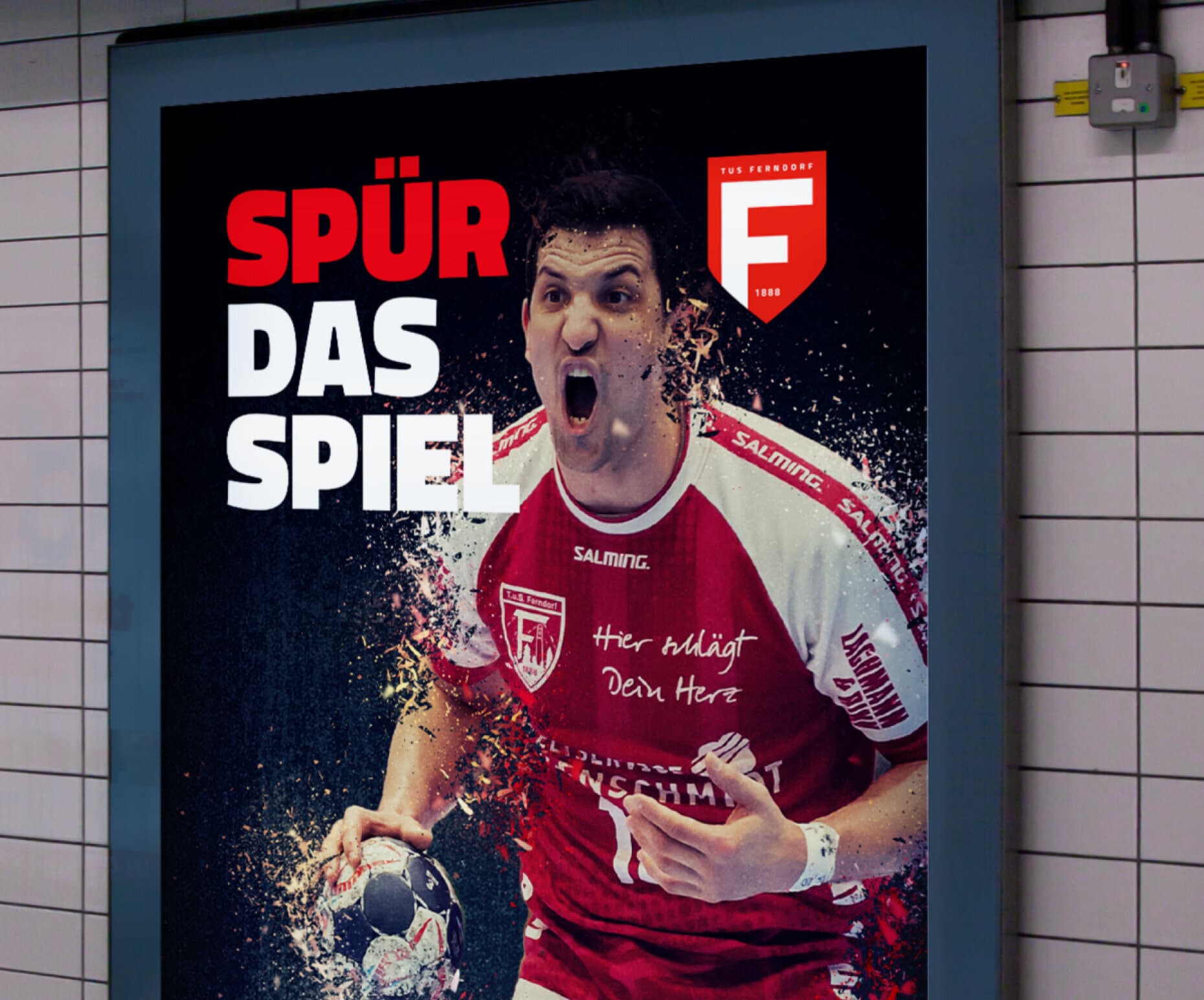 Neues Brand Design für eine Handballmarke