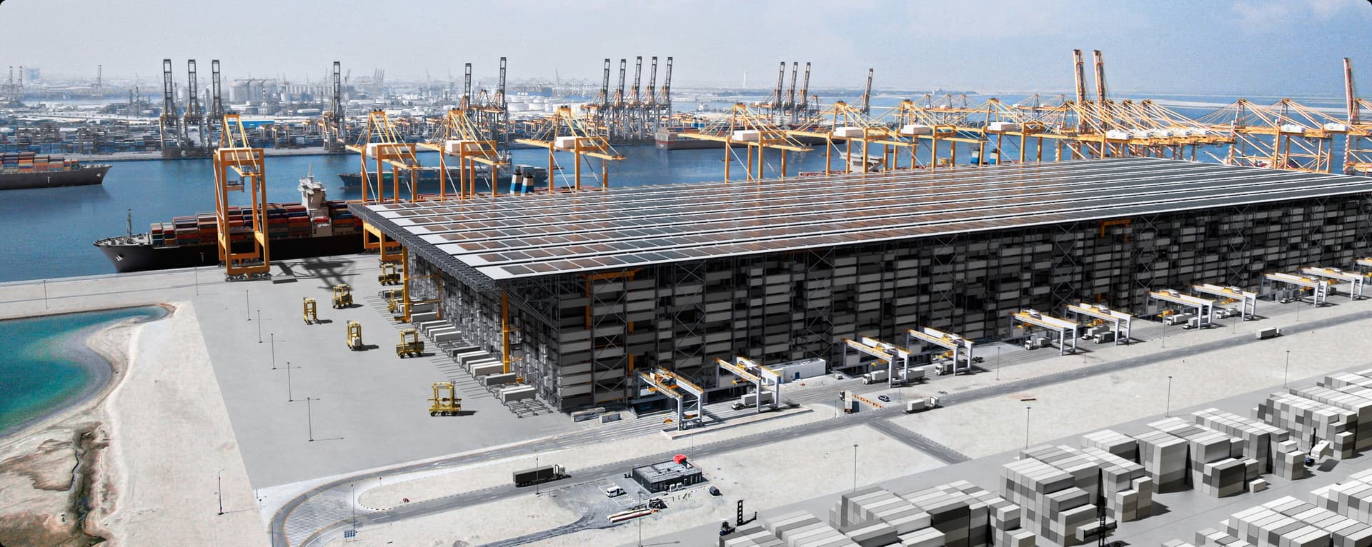3D-Hafen, von reaze gerendert.