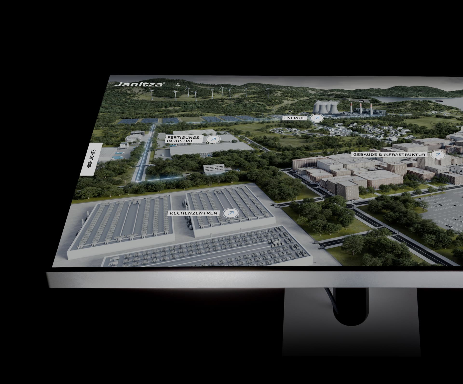 Digitale Branchenlandschaft für Janitza