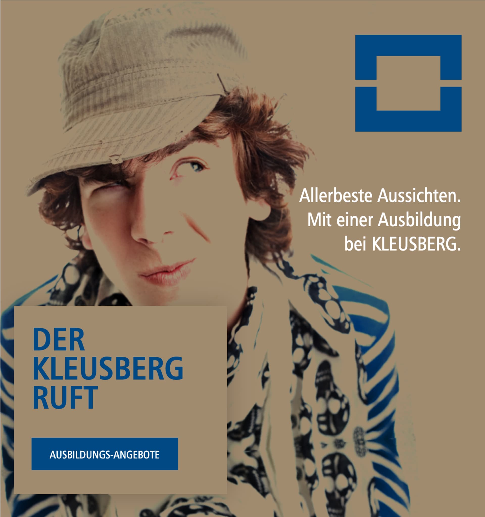 Kampagnen-Motiv für "Der Kleusberg ruft." 