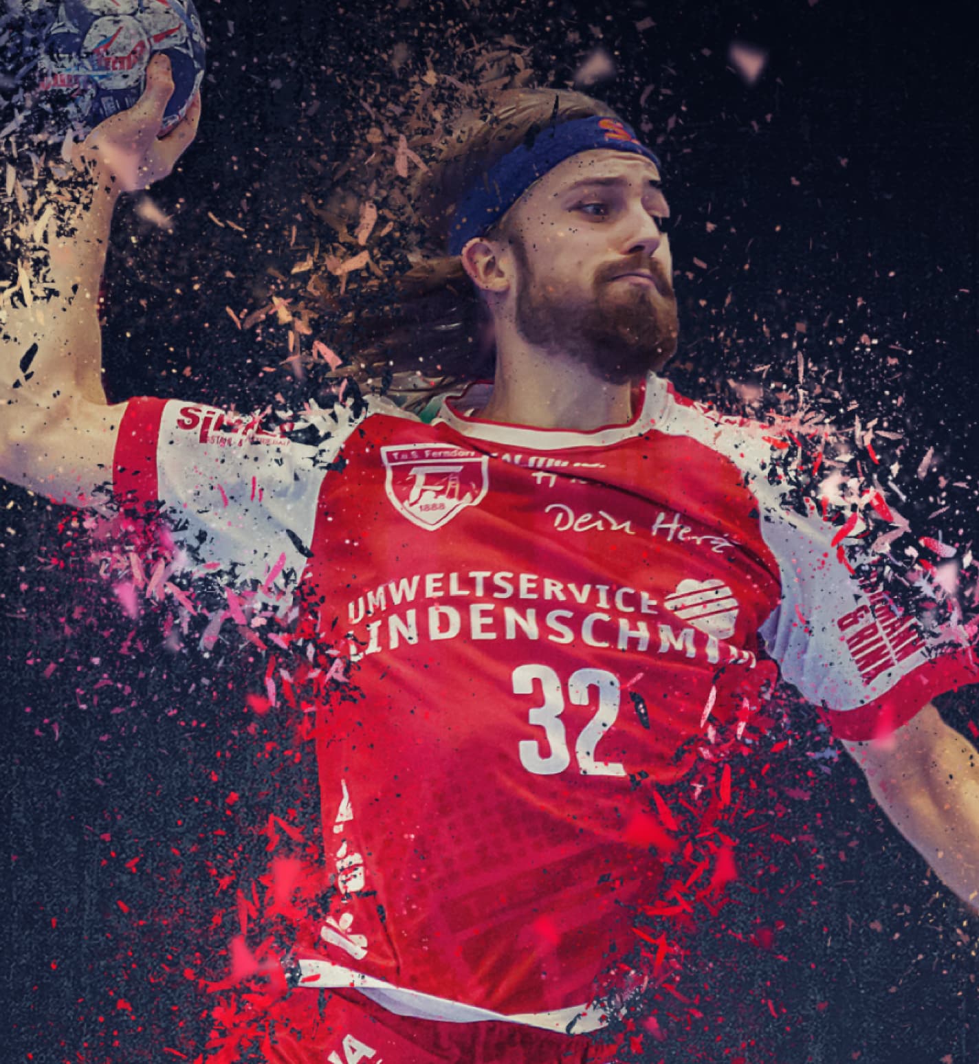 Sportaction pur: die Bildsprache