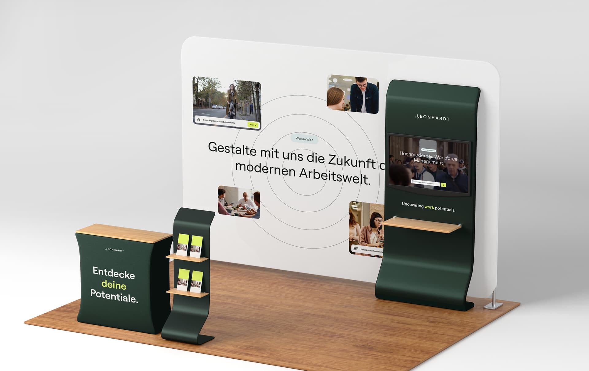 Ein Messestand für Leonhardt