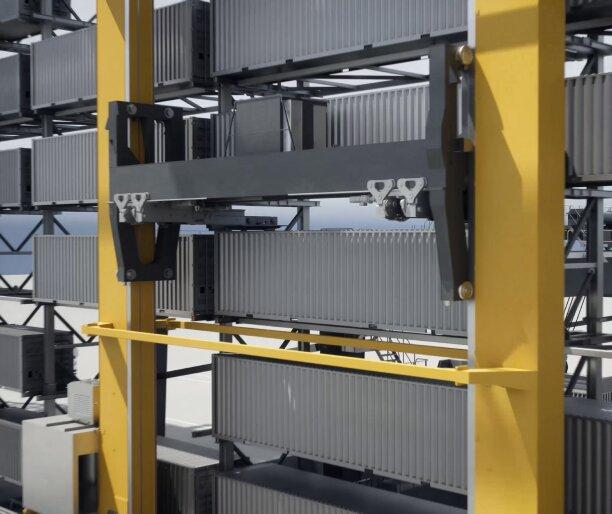 Container-Lager-System in 3D von reaze 